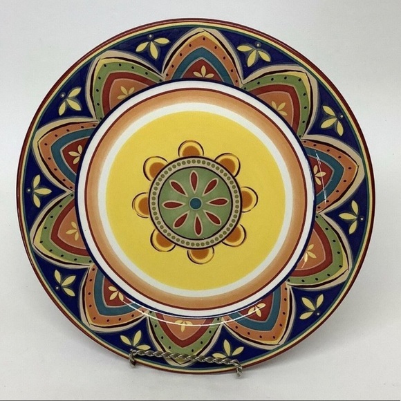 Pier 1 Other - Pier 1 Mexicali Print Dinner Plate
